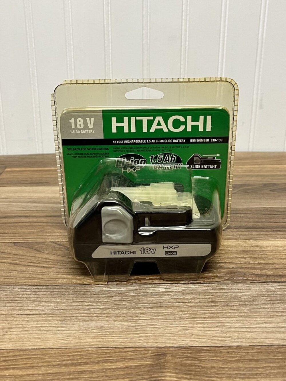 Hitachi Battery 18volt 1.5 AH Sealed New 330-139 Lithium Ion HXP